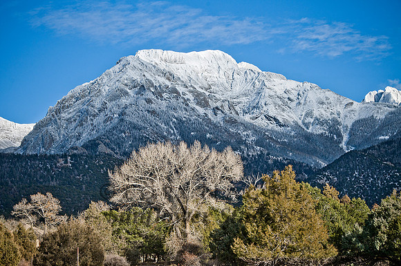 Fresh Snow on Mountain